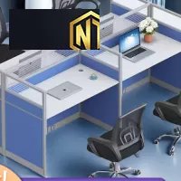 Các mẫu bàn cụm làm việc tập thể-nội thất cụm bàn làm việc văn phòng tại Nội Thất Ngọc Thịnh